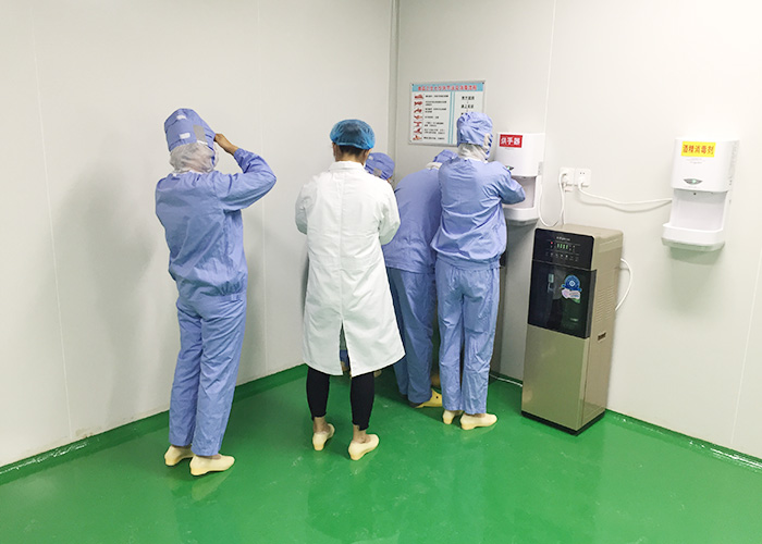 01-人員上崗更衣、洗手、消毒